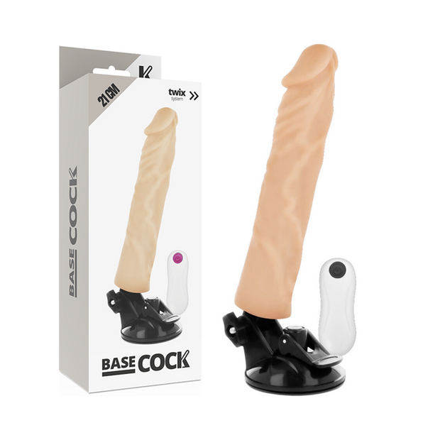 Basecock Vibratore Realistico con Telecomando 21cm Premium