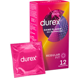 Durex Dame Placer Preservativi Testurizzati 12 Unità Premium