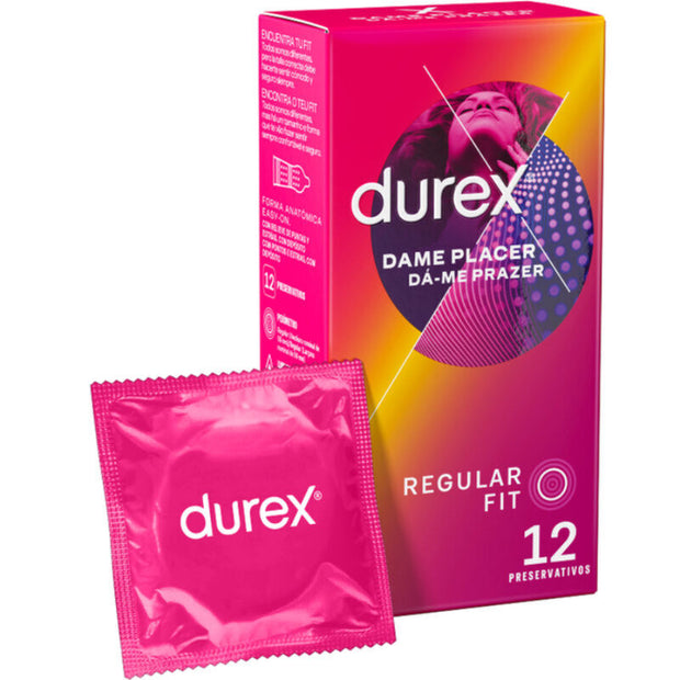 Durex Dame Placer Preservativi Testurizzati 12 Unità Premium