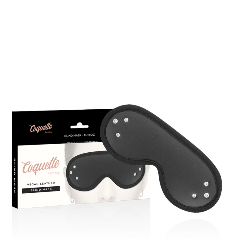 Coquette Chic Desire - Mascherina Cieca In Pelle Vegana Fantasy Con Fodera In Neoprene