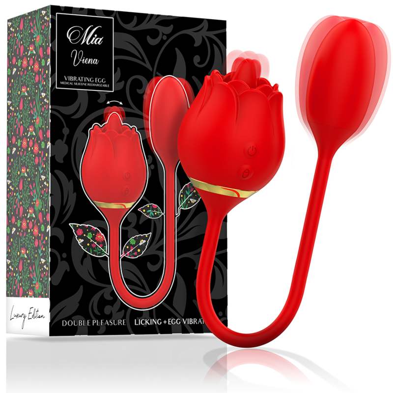 Mia Vienna Stimolatore Clitorideo Doppio con Uovo Vibrante Premium