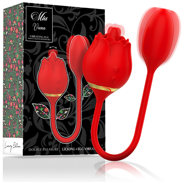 Mia Vienna Stimolatore Clitorideo Doppio con Uovo Vibrante Premium