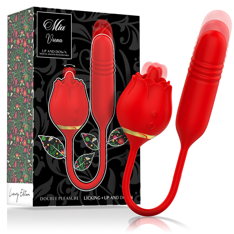 Mia Vienna Stimolatore Clitorideo a Doppia Onda Premium