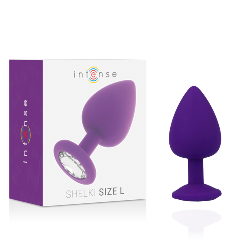 Intenso - Shelki L Plug Anale Lilla