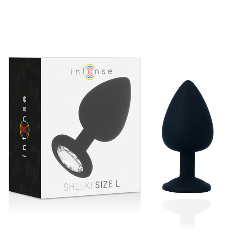 Intenso - Shelki L Plug Anale Nero