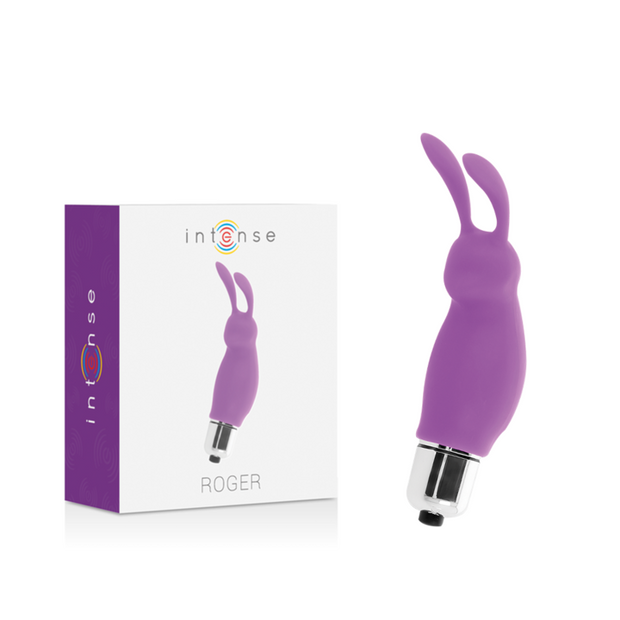 Stimolatore Rabbit Roger Lilla in Silicone Body-Safe