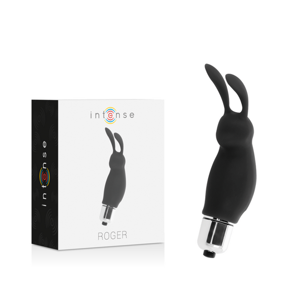 Fun Toys Intense Roger Stimolatore Rabbit in Silicone Nero