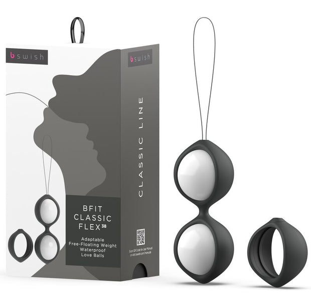 B Swish bFit Classic Flex Nero - Sfere Pavimento Pelvico 38g - immagine 2