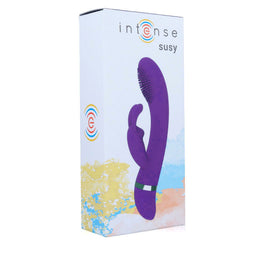 Intense - Vibratore Oscillante Susy In Silicone Coniglio Lilla