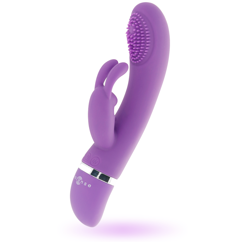 Intense - Vibratore Oscillante Susy In Silicone Coniglio Lilla
