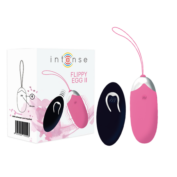 Control Flippy II Uovo Vibrante con Telecomando Rosa