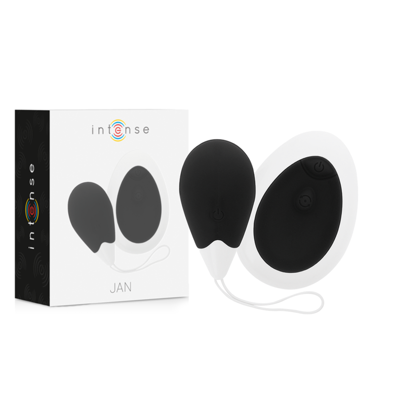 Control Intense Uovo Vibrante con Telecomando Nero Premium
