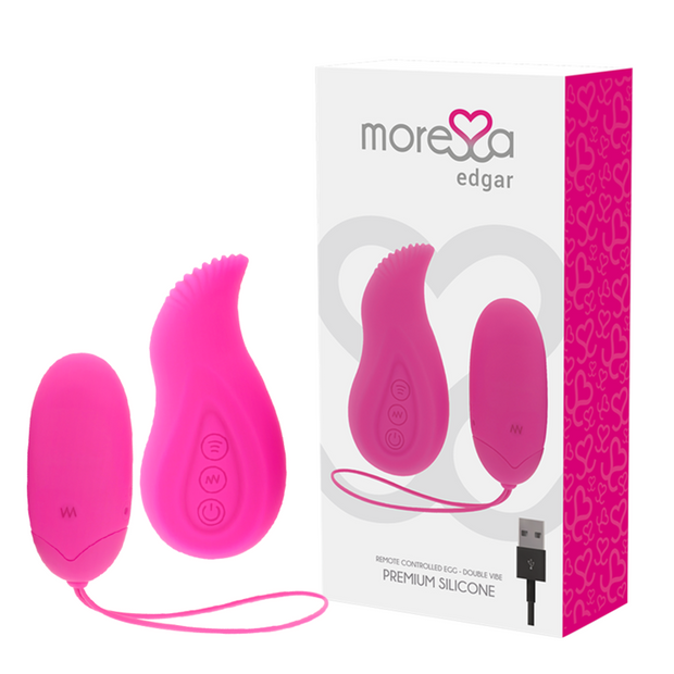 Moressa Edgar Premium Vibratore Telecomandato in Silicone - immagine 2
