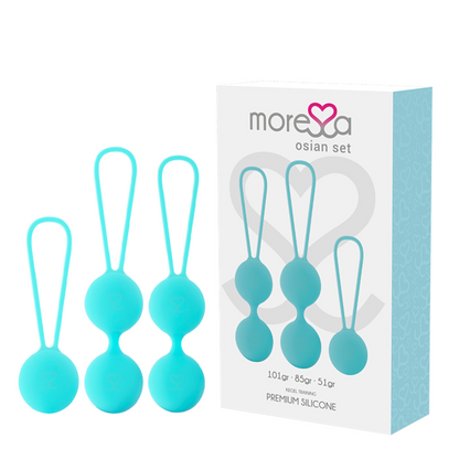 Moressa - Osian Set Premium Silicone Turchese