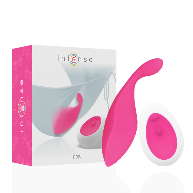 Control Intense Vibratore Indossabile con Telecomando Rosa