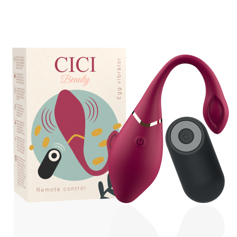 Cici Beauty Uovo Vibrante Premium con Telecomando Wireless