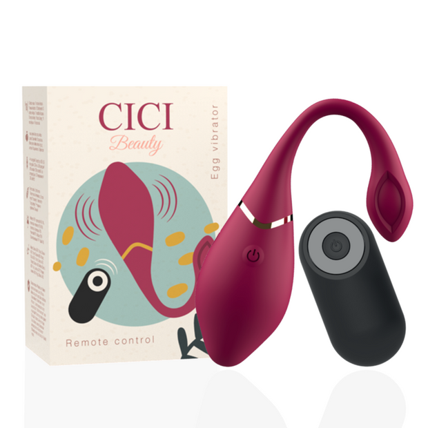 Cici Beauty Uovo Vibrante Premium con Telecomando Wireless