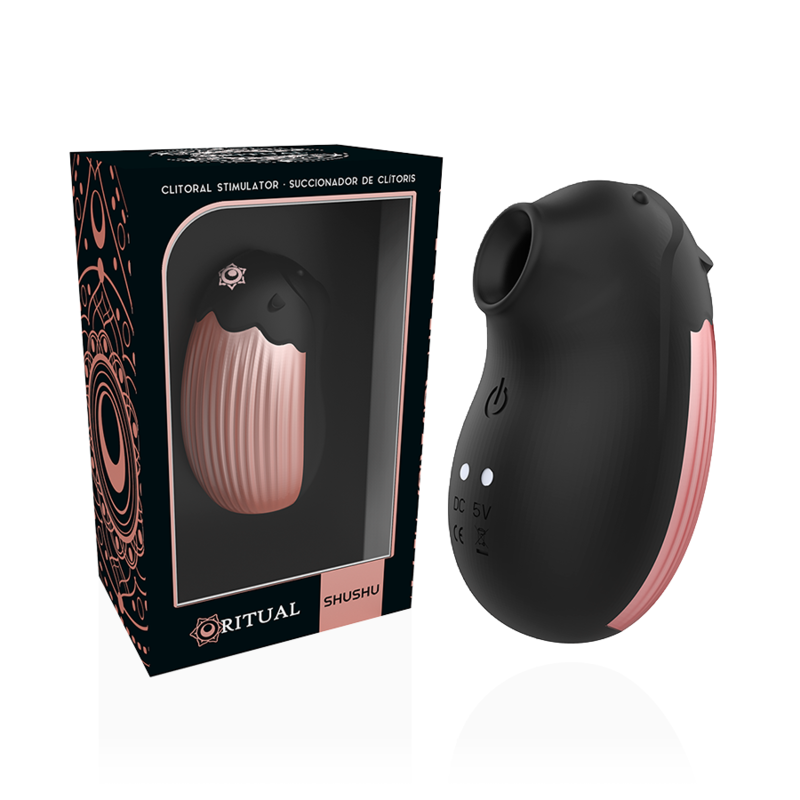 Rithual Shushu 2.0 Azabache Vibratore Mini Clitorale Premium