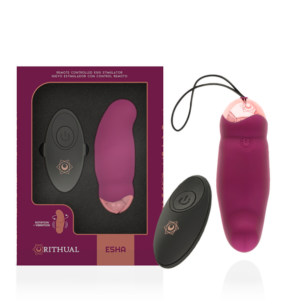 Rithual Esha Egg Vibratore con Telecomando e Rotazione - immagine 2