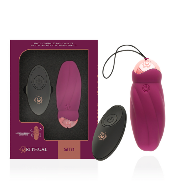 Rithual - Sita Egg Telecomando Rotazione Perline + Vibrazione