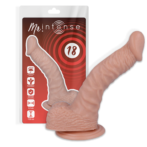 Mr Intense - 18 Cazzo Realistico 19,8 Cm -O- 3,2 Cm