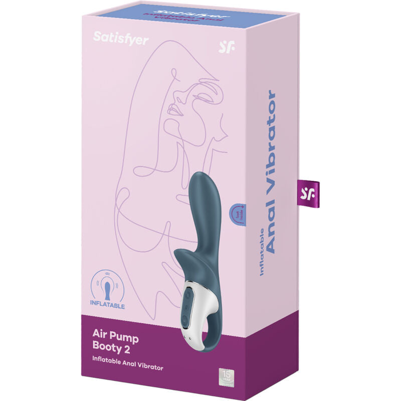 Satisfyer Air Pump Booty 2 Stimolatore Hi-Tech Body-Safe - immagine 6