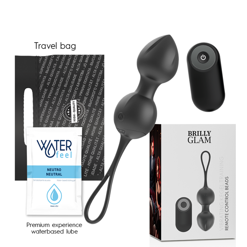 Brilly Glam Sfere Vaginali Vibranti con Telecomando Wireless - immagine 2