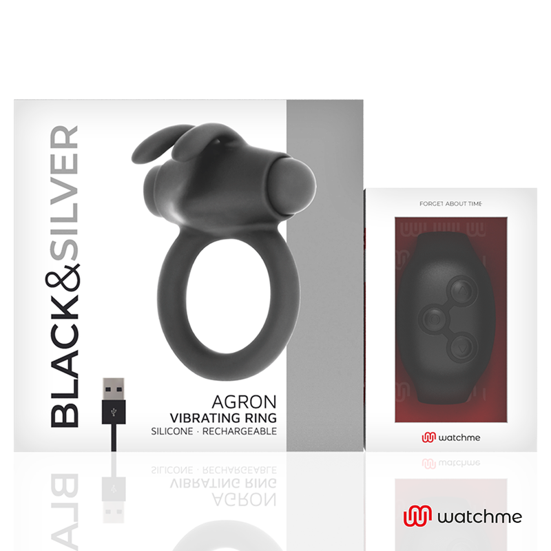 Black&Silver Anello Vibrante con Telecomando Premium | Syriox - immagine 7