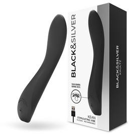Black&Silver Kean Vibratore Touch Control Punto G Premium