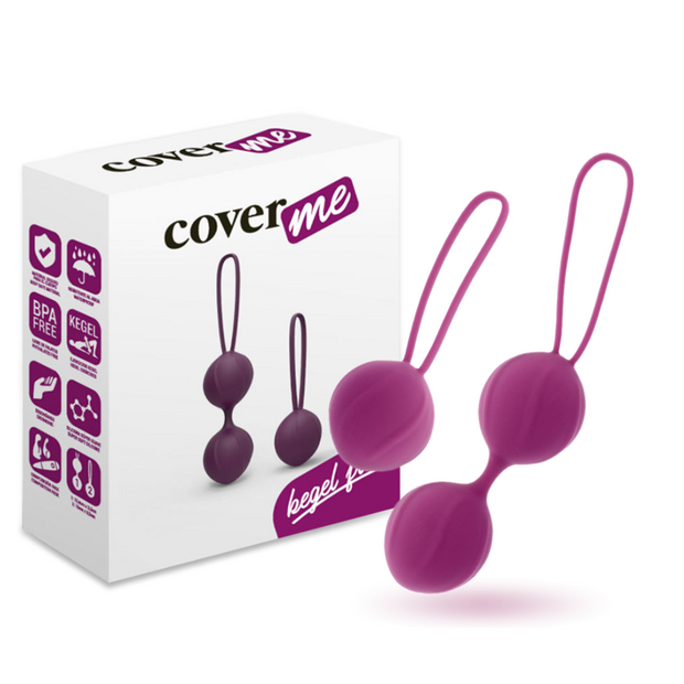 Coverme Trainer Pelvico Kegel in Silicone Lilla Body-Safe