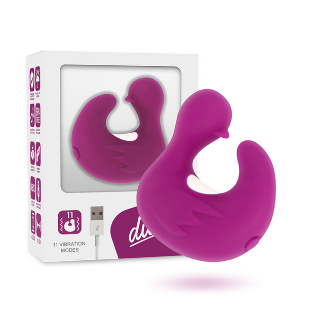 Coverme Duckymania Ditale Stimolatore Ricaricabile in Silicone
