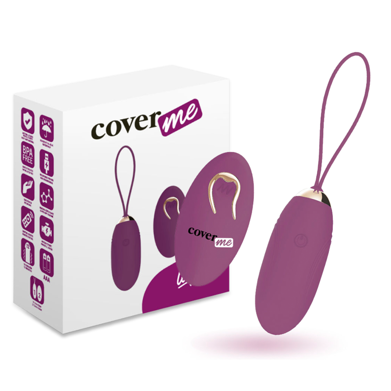 Coverme Lapi Lilla Vibratore con Telecomando Wireless Discreto