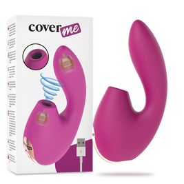 Coverme Stimolatore Clitorideo e Punto G in Silicone Premium