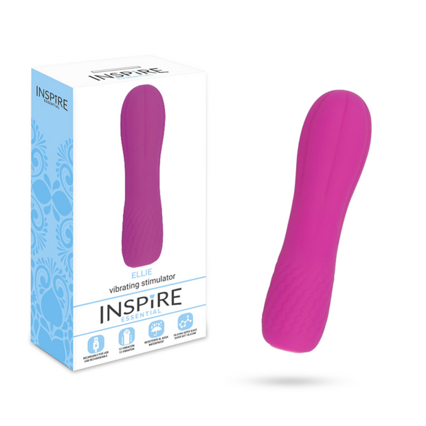 Inspire Essential Ellie Viola Mini Vibratore in Silicone
