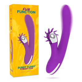Fun Function Bunny Funny Vibration 2.0 Premium in Silicone