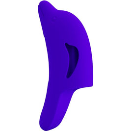 Pretty Love Delphini Stimolatore da Dito Mini Vibratore Blu - immagine 2