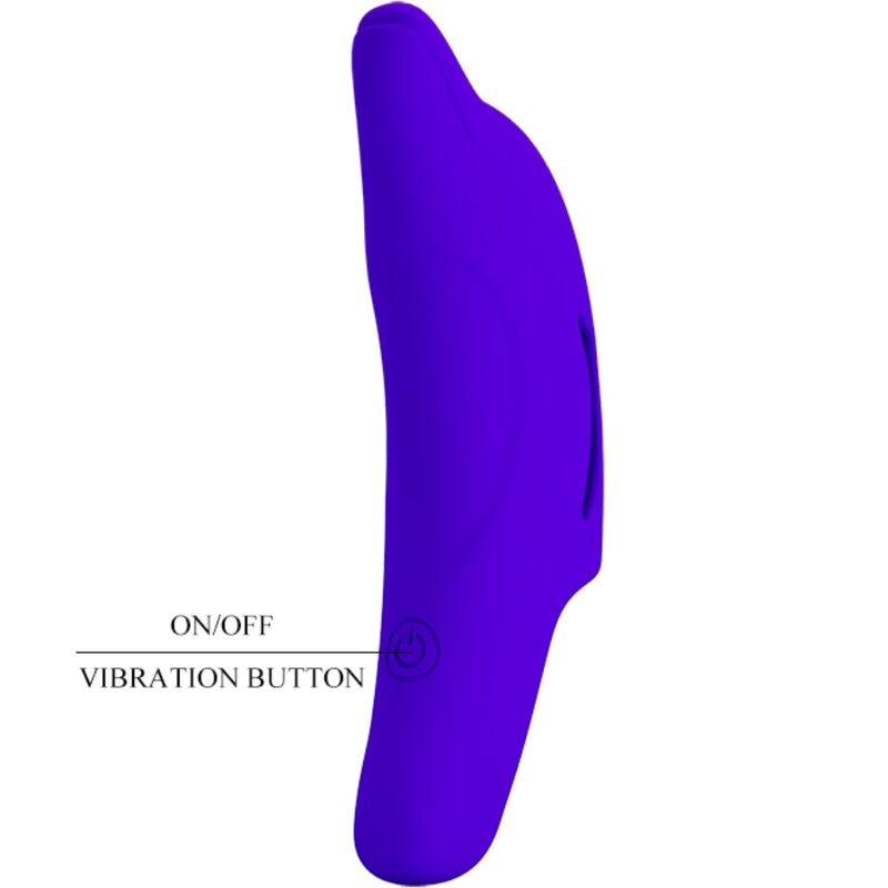 Pretty Love Delphini Stimolatore da Dito Mini Vibratore Blu - immagine 7