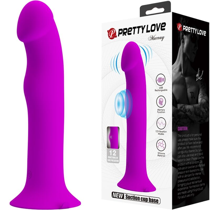 Pretty Love Murray Vibratore Punto G in Silicone Viola
