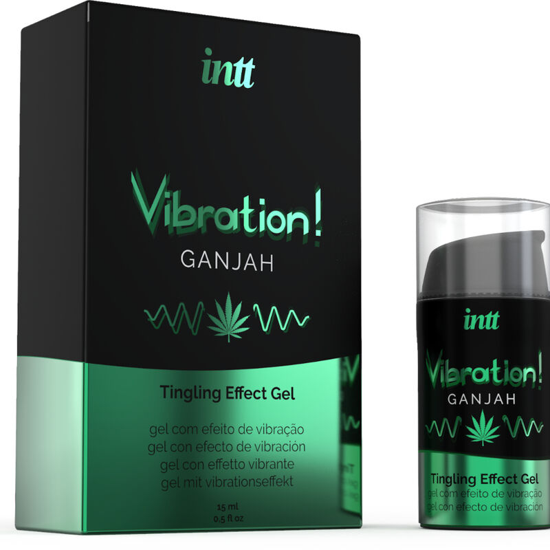 Intt - Potente Gel Liquido Vibrante Stimolante Intimo Cannabis 15Ml