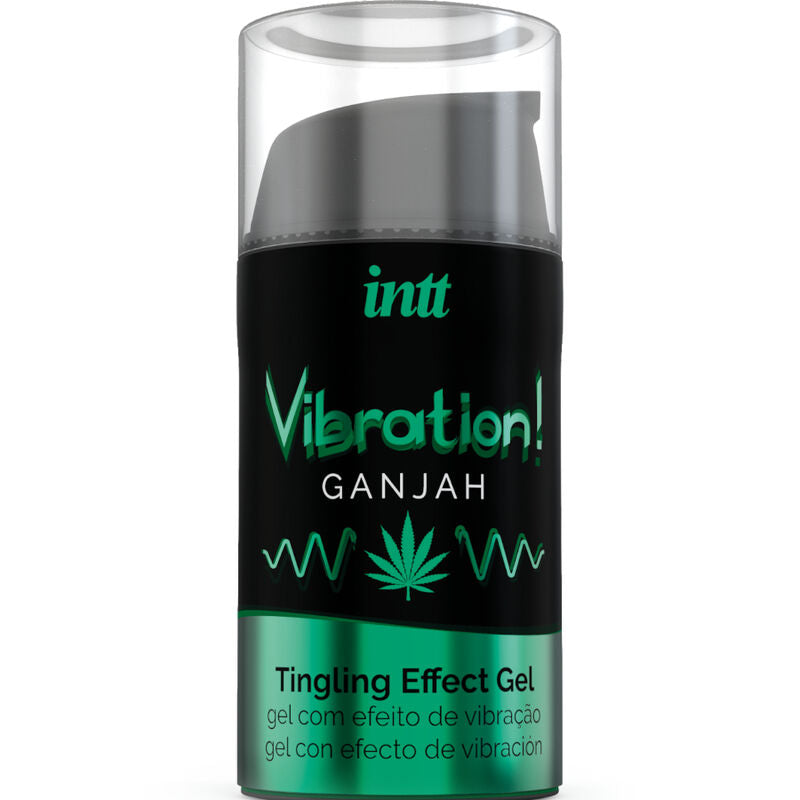Intt - Potente Gel Liquido Vibrante Stimolante Intimo Cannabis 15Ml
