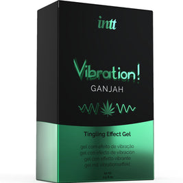 Intt - Potente Gel Liquido Vibrante Stimolante Intimo Cannabis 15Ml