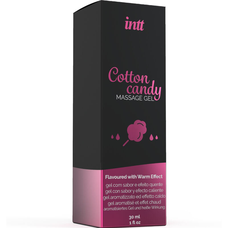 Gel Massaggio Intt Candy Cotone Effetto Riscaldante 30ml - immagine 3