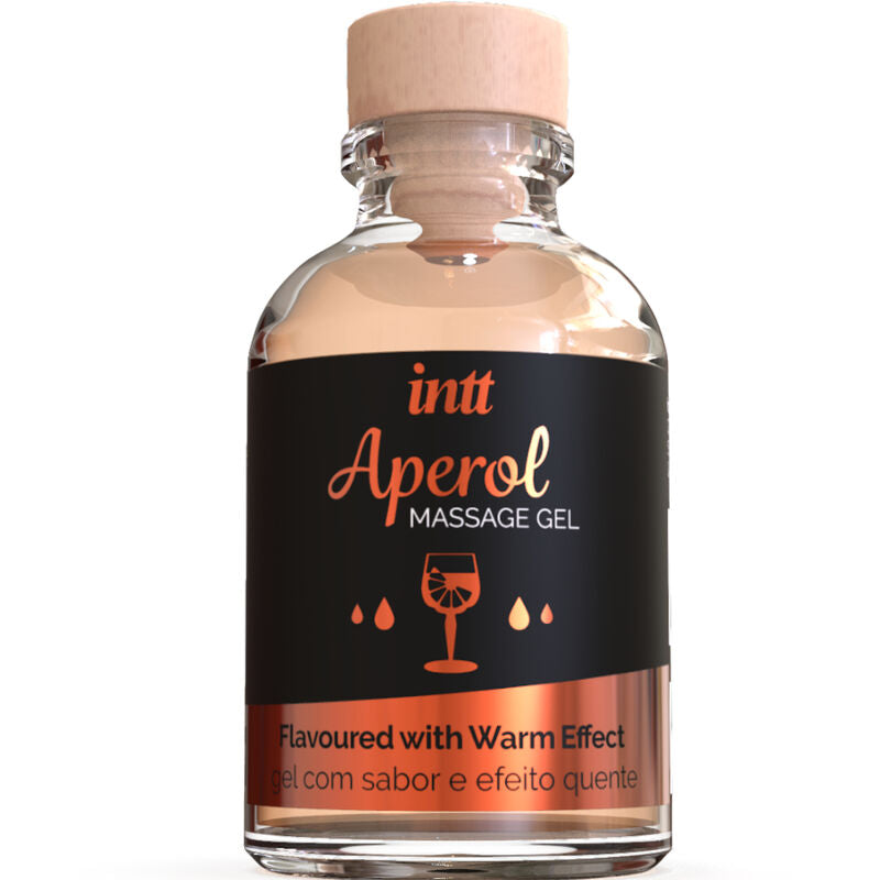 Intt Gel da Massaggio Aperol Effetto Calore Intenso 30ml