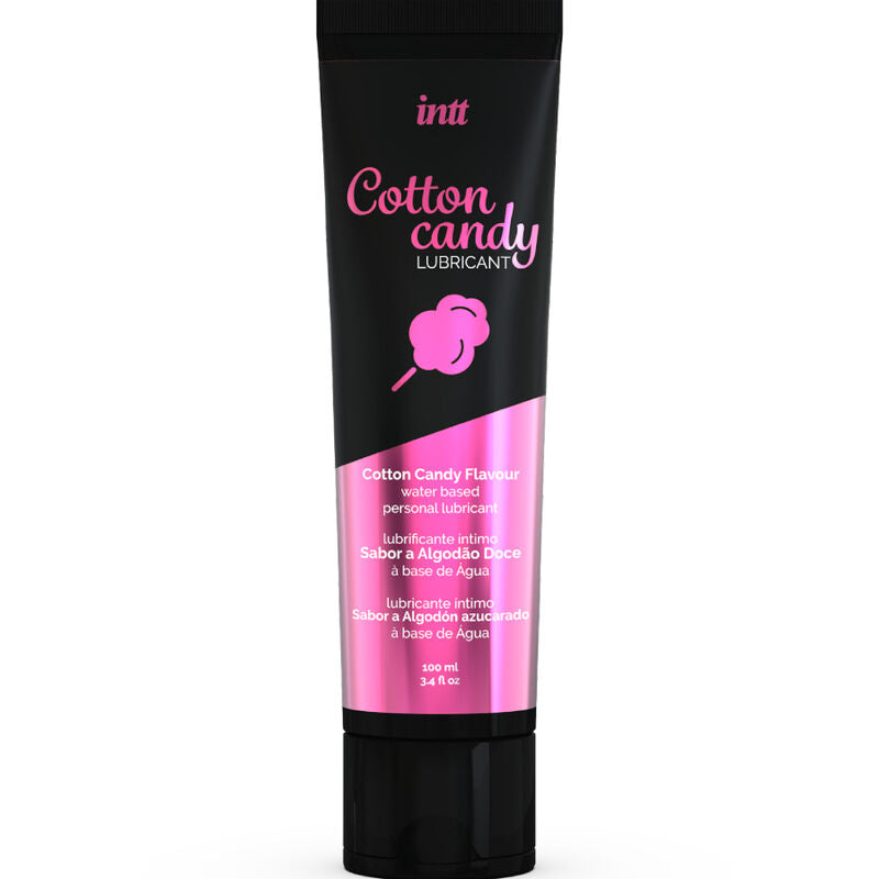 Intt Lubricants Lubrificante Intimo Base Acquosa Gusto Zucchero Filato
