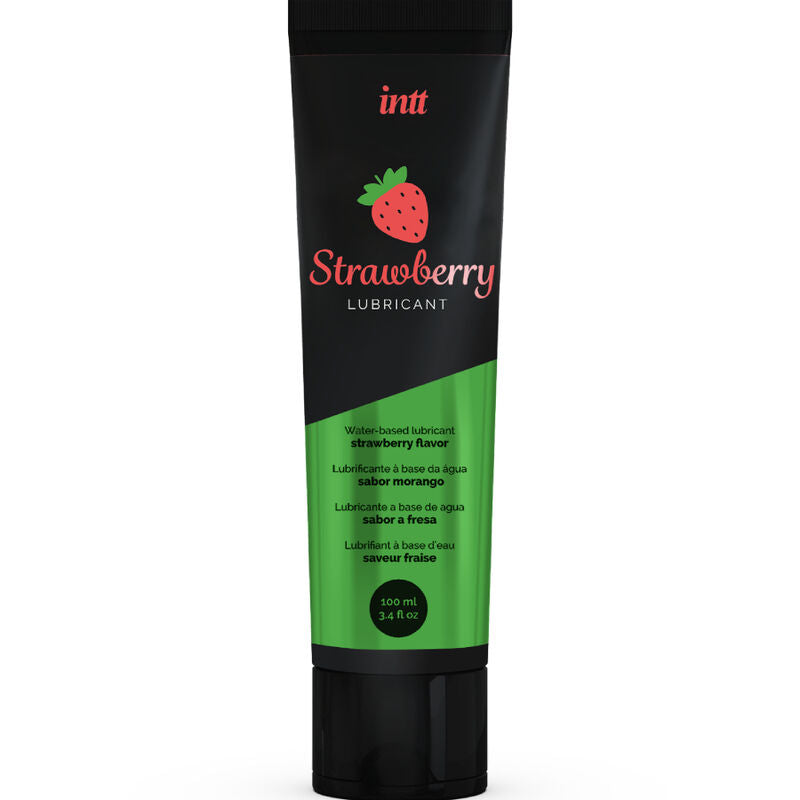 Intt Lubricants Lubrificante Intimo Gusto Fragola Base Acquosa