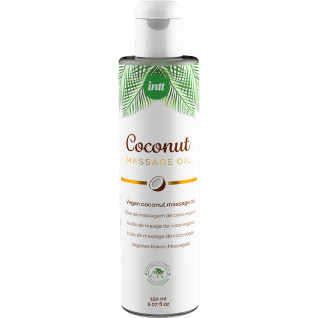 Intt Vegan Line Olio da Massaggio al Cocco Rilassante Bio