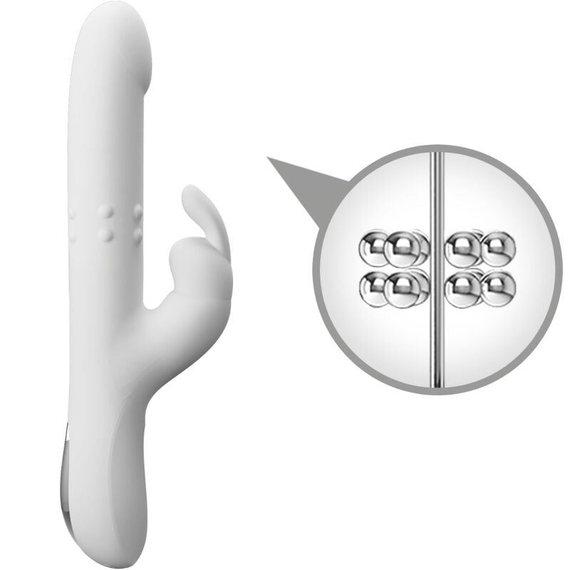 Pretty Love - Vibratore Reese Con Rotazione Argento