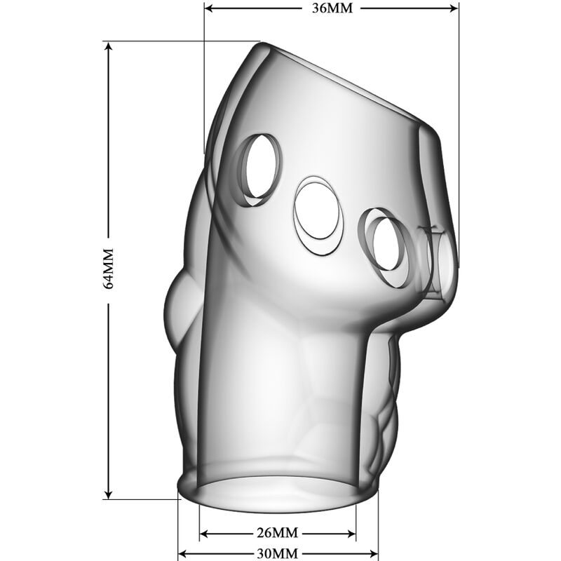 Pretty Love - Oscar Pene Trasparente Più Spesso