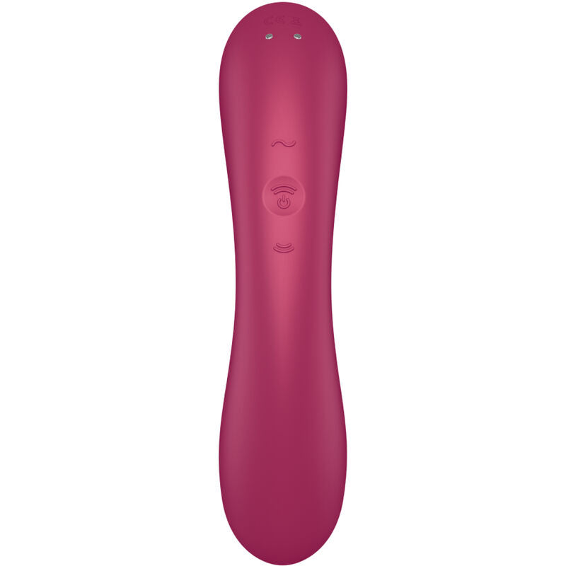 SATISFYER - CURVE TRINITY 1 AIR PULSE VIBRAZIONE GRIGIO