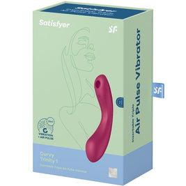 SATISFYER - CURVE TRINITY 1 AIR PULSE VIBRAZIONE GRIGIO